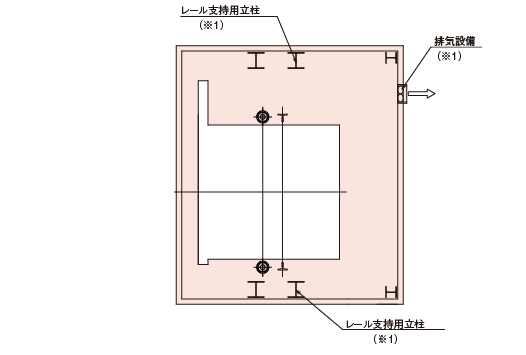 頂部平面図